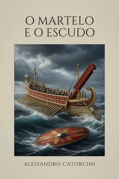O martelo e o escudo, capa