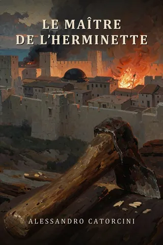 Le Maître de l’herminette, couverture